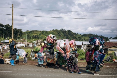 Since March 2022, 2.8 million people have been forced to leave their homes in three volatile provinces of eastern Democratic Republic of Congo, the UN says