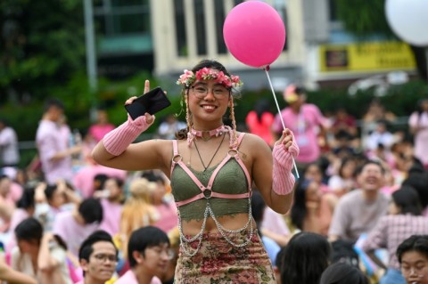 Singapore's 'Pink Dot' gay rights rally started in 2009 and has regularly attracted sizeable crowds