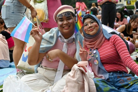 Open support for gay rights is growing in Singapore