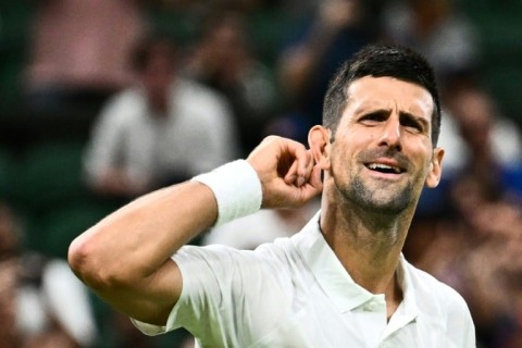 Now hear this: Novak Djokovic is playing in his 100th match at Wimbledon 