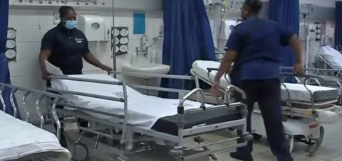 Parts of Mamelodi Regional Hospital have been given a revamp. It's hoped this will improve better services to residents. (eNCA\Screenshot)