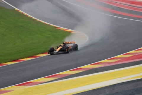 McLaren's Australian rookie Oscar Piastri narrowly misses pole for Belgian Grand Prix sprint race 