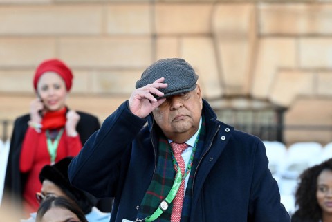 Pravin Gordhan, former Minister for public Enterprises. Leon Sadiki/Bloomberg via Getty Images