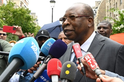 Niger's PM, Ouhoumoudou Mahamadou, held talks with the French FM in Paris on Saturday