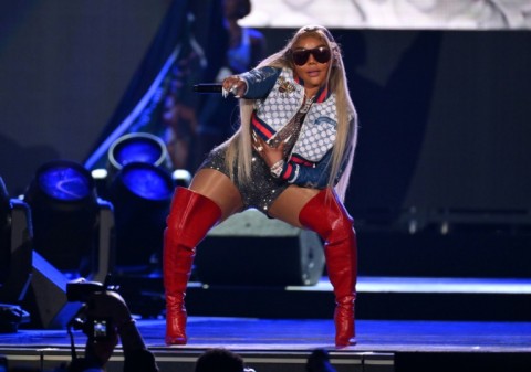 Lil' Kim performed during a massive birthday for hip-hop in the Bronx