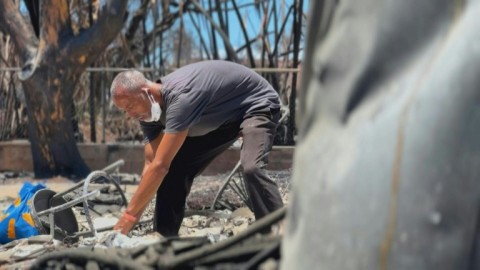 Nothing left but ashes in Hawaiian wildfire-hit town of Lahaina