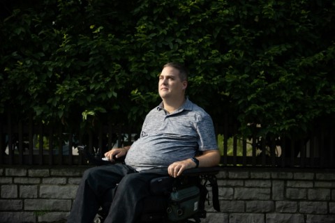 Ian Burkhart got an implant after he was left paralysed from the neck down after a diving accident 