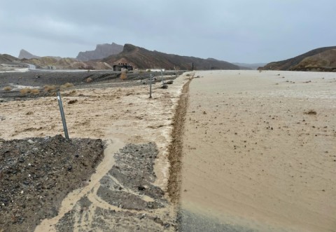 Death Valley National Park was closed due to 'hazardous flood conditions'