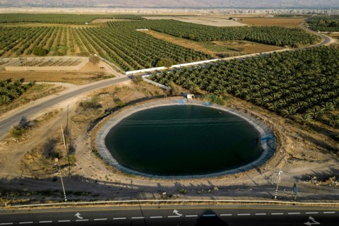 In many Palestinian villages in the verdant Jordan Valley, residents compain of unfair distribution of resources