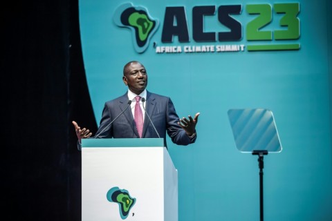 Ruto urged the international community to unblock financing for Africa to play its part in the fight against global warming