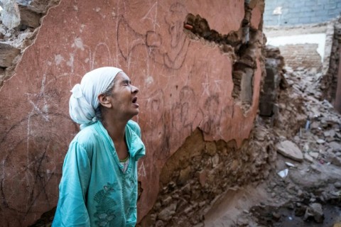 A powerful earthquake killed hundreds and left parts of Marrakesh's old city in ruins