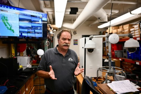 Neal Driscoll says the AI system for spotting wildfires is already offering a jump on about 40 percent of fires, and he expects it to get more effective