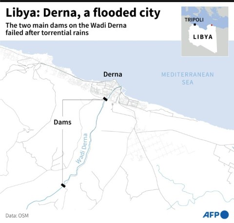 Libya: Derna, a flooded city