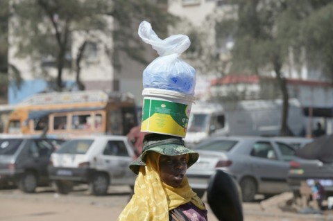 Practical, easily purchased in shops or from street hawkers, and cheaper than water bottles, the sachets are integral to everyday life in Senegal