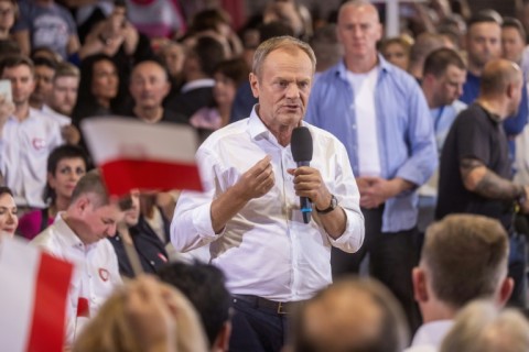 The opposition led by former EU chief Donald Tusk could have a chance if PiS can't form a coalition