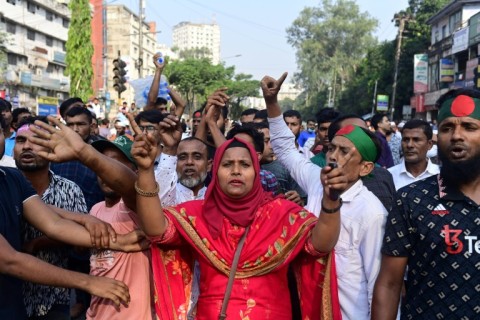 Hundreds of opposition activists were detained in the days running up to the rally