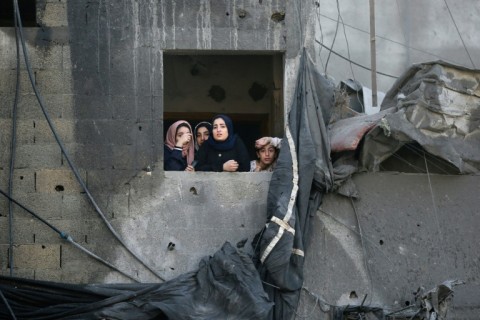 Israeli forces have been bombarding targets inside Gaza and ground troops are now said to have encircled Gaza City 