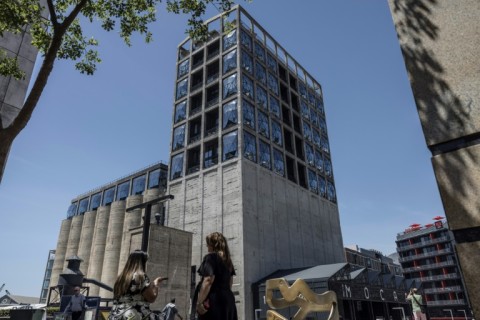 Zeitz MOCAA is housed in an old grain silo