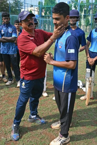 Dinesh Lad, a former railway worker and cricketer, has helped mould dozens of players during a 30-year coaching career, including Rohit and India team-mate Shardul Thakur
