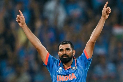 Key bowler: India's Mohammed Shami