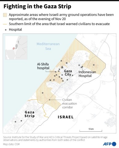 Fighting in the Gaza Strip