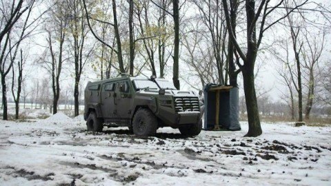 First snow falls in east Ukraine as Russian invasion drags into winter