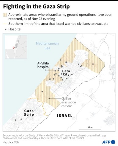 Fighting in the Gaza Strip