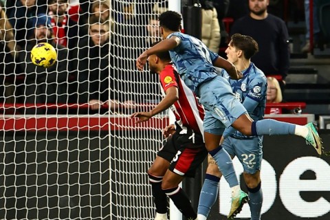 Ollie Watkins heads home Aston Villa's winner at Brentford