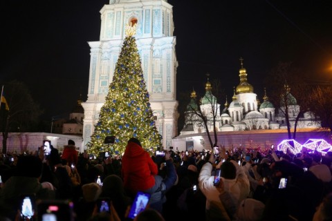 Ukraine celebrates Christmas on December 25 for the first year ever -- in sync with the West -- instead of on January 7 as in Russia