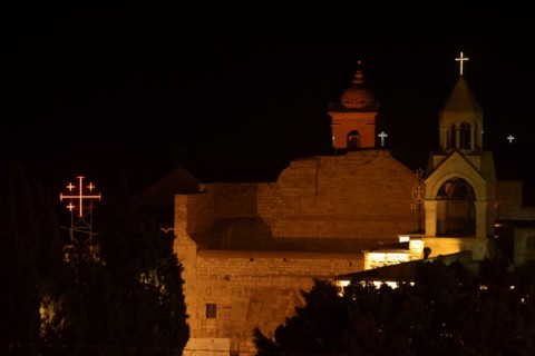 The Church of the Nativity in the biblical city of Bethlehem in the occupied West Bank