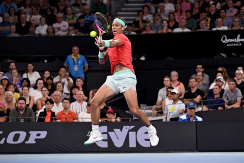 Rafael Nadal cruised into the Brisbane International quarter-finals