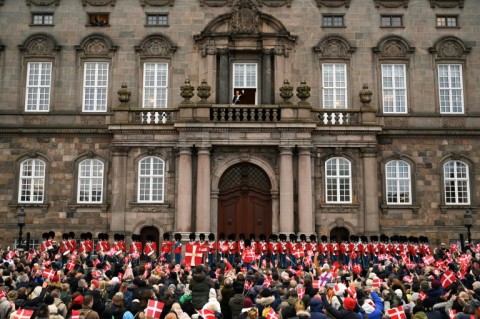 It is only the second time a Danish sovereign has stepped down -- the last was Erik III, almost nine centuries ago in 1146