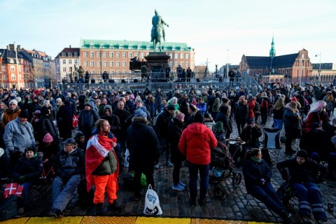 More than 100,000 people gathered in the streets for the event