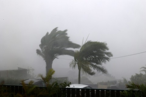 Winds were likely to reach 160 km/h in the highlands