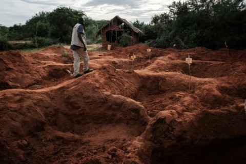 The discovery of mass graves shocked Kenya