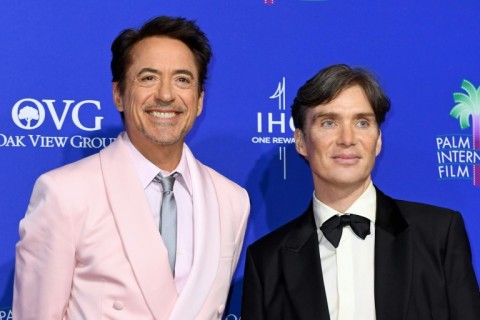 'Oppenheimer' stars Robert Downey Jr. (L) and Cillian Murphy each look set to earn Oscar nominations for their work