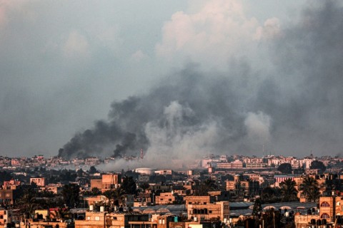 Fighting in the southern Gaza Strip