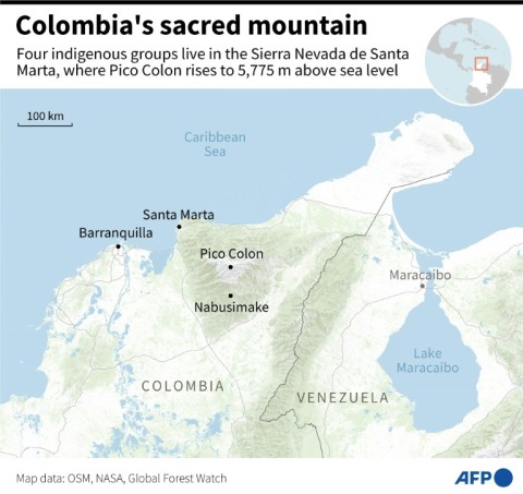 Colombia's sacred mountain