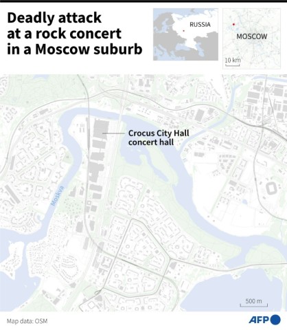 Deadly attack at a rock concert in a Moscow suburb