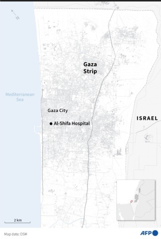 Northern Gaza Strip and Al-Shifa hospital