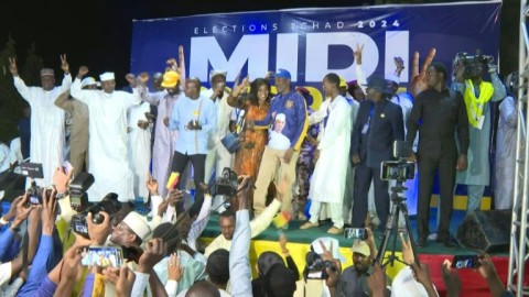 Chad capital celebrates Deby's victory