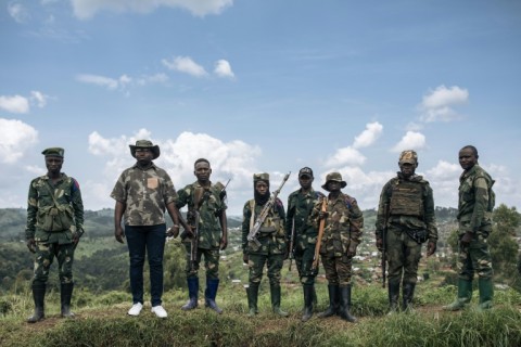 The Congolese army is backed by a collection of armed groups known as Wazalendo -- Swahili for Patriots 