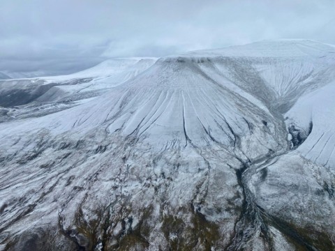 The Svalbard archipelago is located halfway between mainland Norway and the North Pole