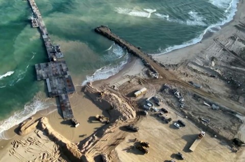 A strategic military road in the centre of the Gaza Strip, controlled by Israel