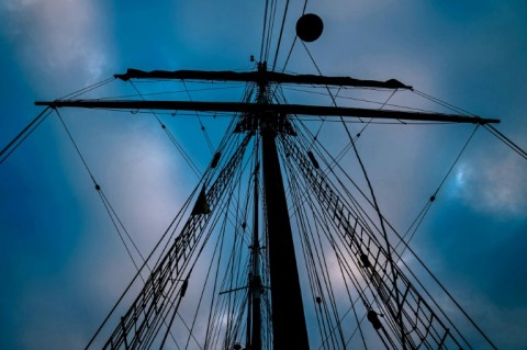 The Oosterschelde is a refurbished, three-mast schooner built a century ago