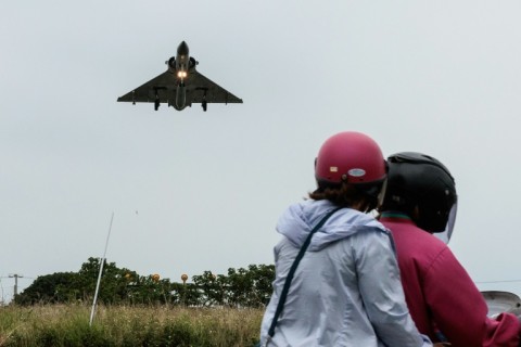 President Lai said he would "stand on the front line" to defend Taiwan in a speech on Thursday afternoon, without directly referring to the ongoing drills