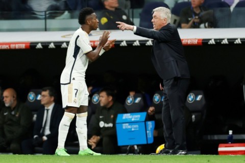 Vinicius Junior credits Carlo Ancelotti with giving him the confidence he needs