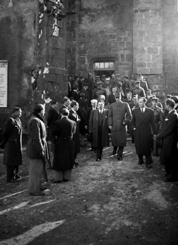 Charles de Gaulle said the village should not be rebuilt after the massacre