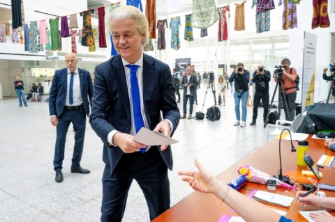 The far-right Freedom Party of Dutch firebrand Geert Wilders has surged in the Netherlands