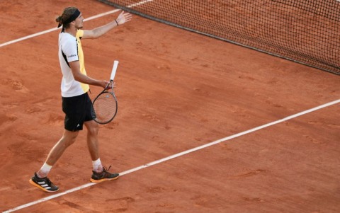 Alexander Zverev often cut a frustrated figure as his lead in the final slipped away